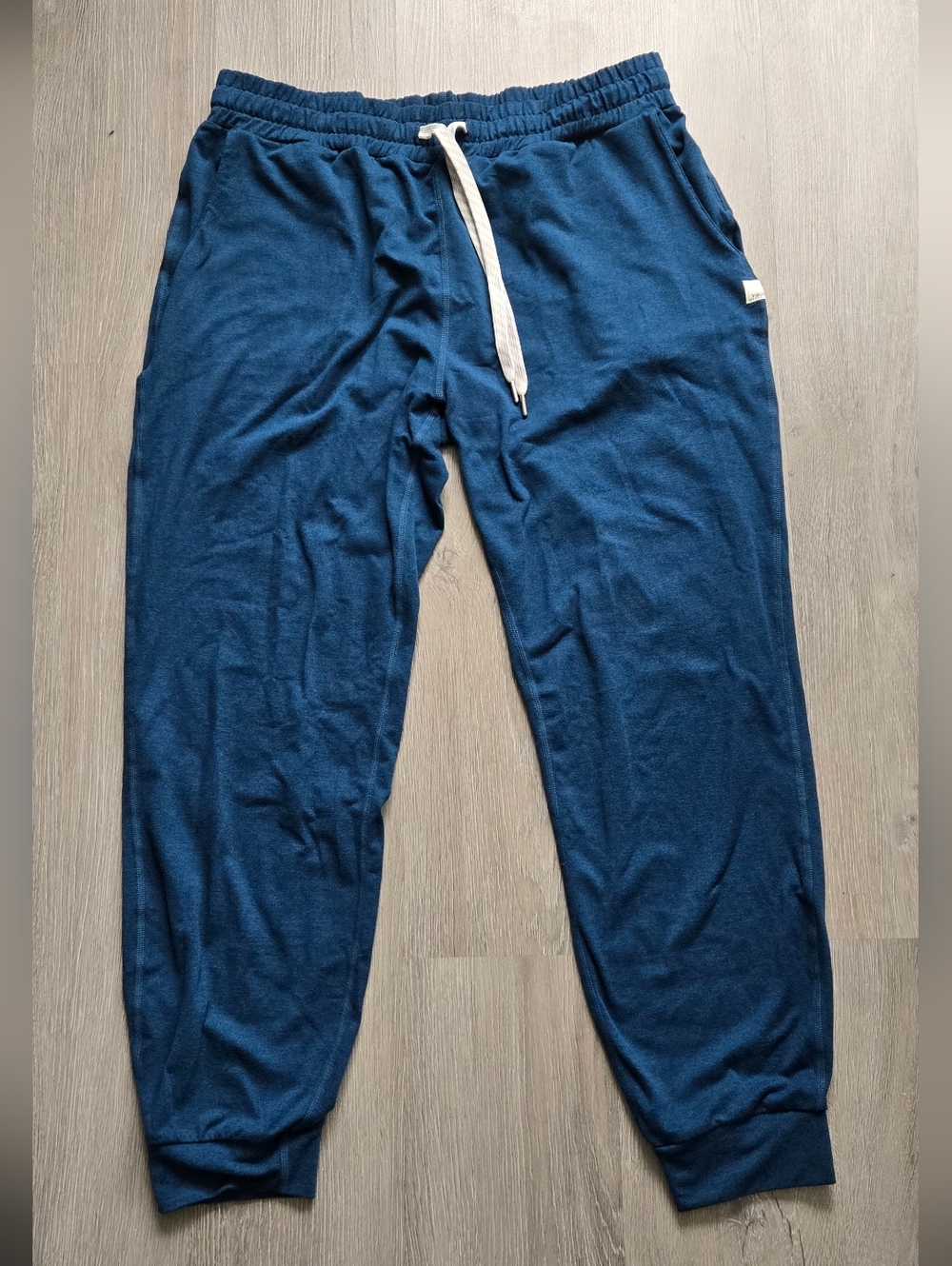 Vuori Deep Blue Drawstring Jogger Pants